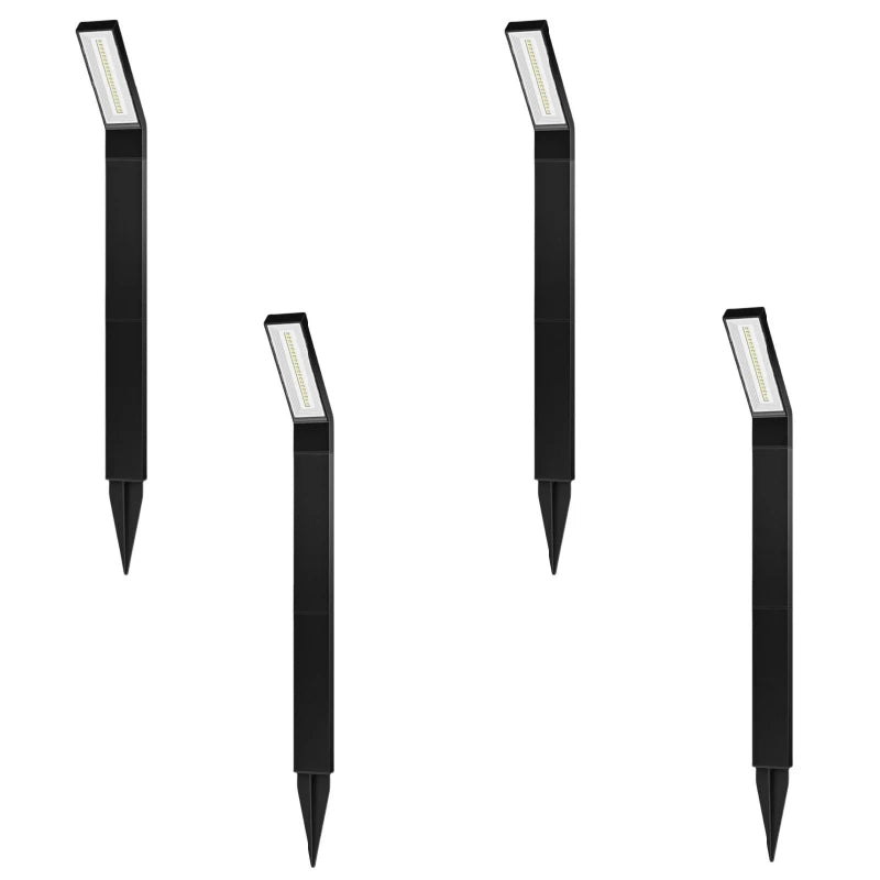 1/4 Pack Solar Pathway Lights Outdoor Solar Lights
