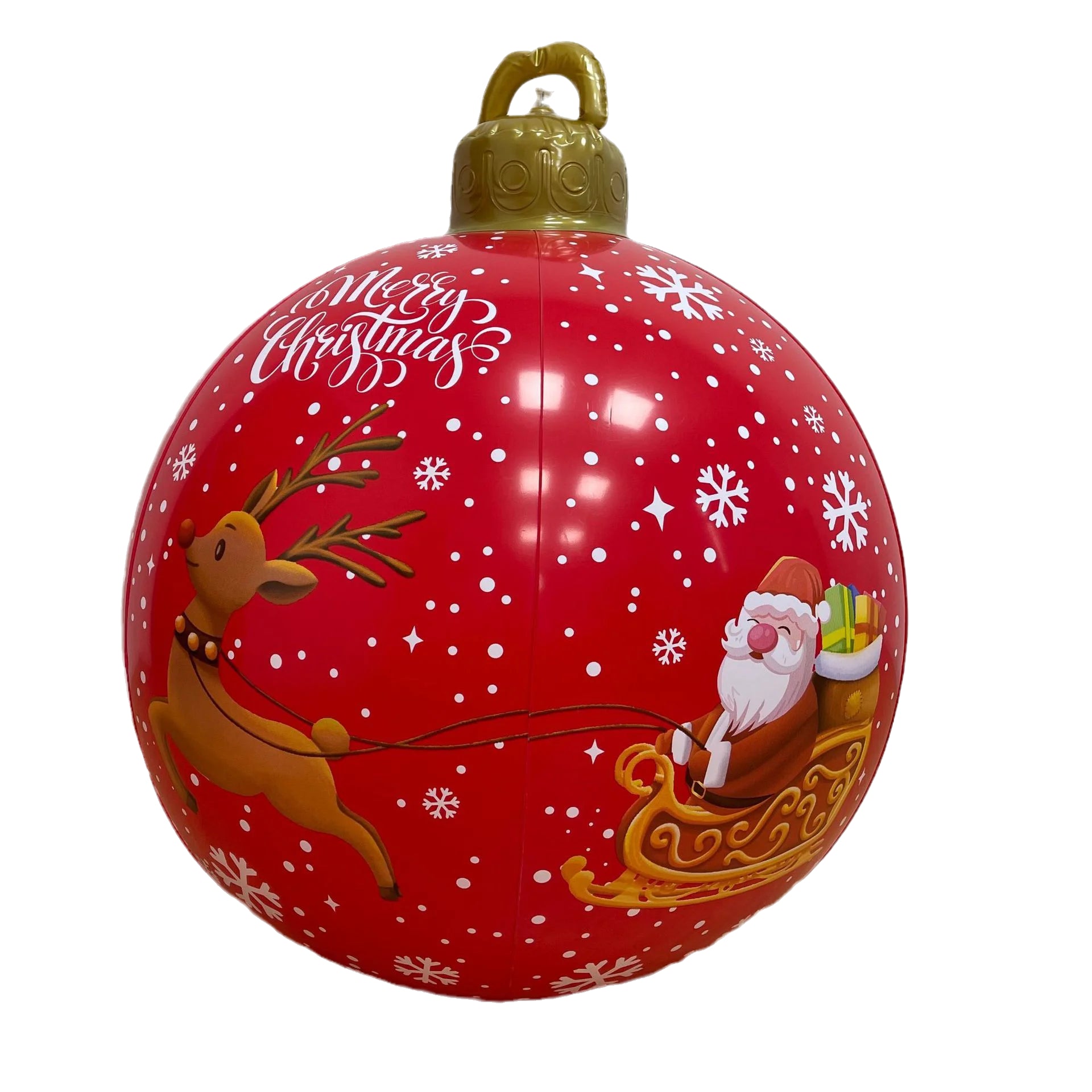 Hot Sale Outdoor Christmas Inflatable Decorated Ball Pvc Giant Big Large Balls Xmas Tree Decorations Toy Ball Without Light-Serilas