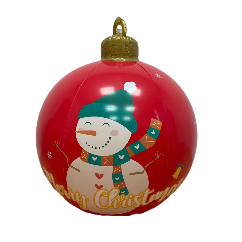 Hot Sale Outdoor Christmas Inflatable Decorated Ball Pvc Giant Big Large Balls Xmas Tree Decorations Toy Ball Without Light-Serilas