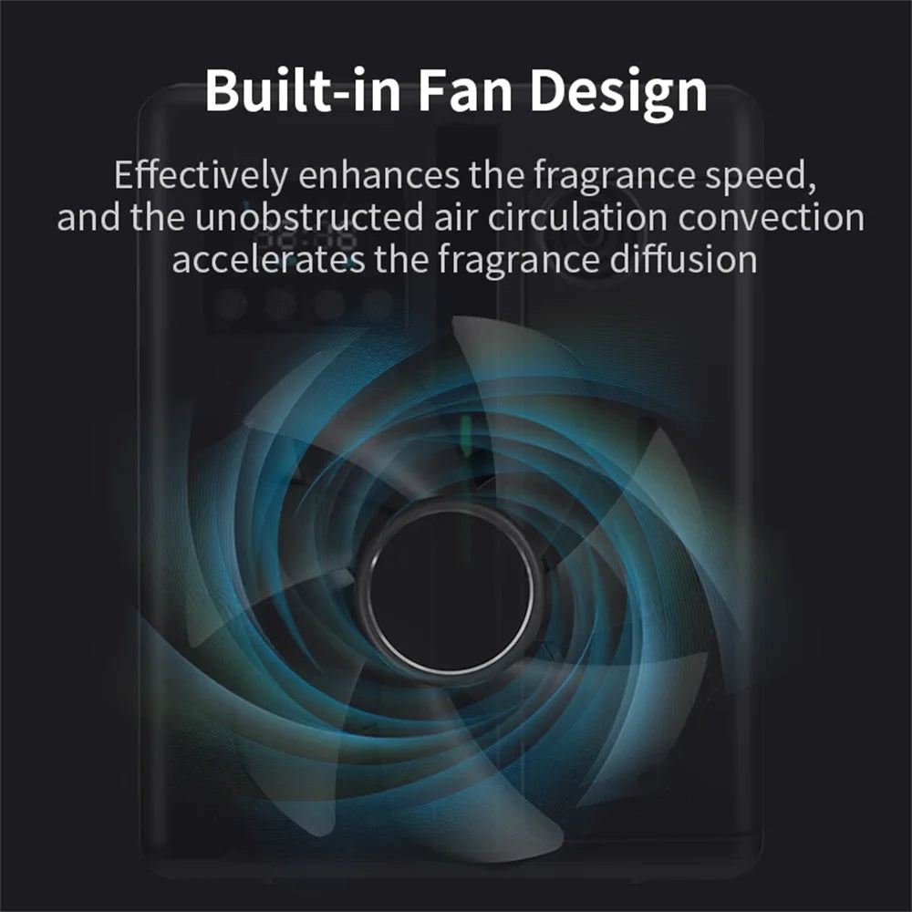 Scent Machine Aroma Diffuser 160ml Fragrance Diffuser For Large Area Hotel Lobby Home Fragrance Smell Distributor Bluetooth-Serilas