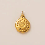 Miranda Charm Stainless Steel Heart Love Chain Necklace Water Resistant Chic Popular Romantic Korean Jewelry Gift-Serilas