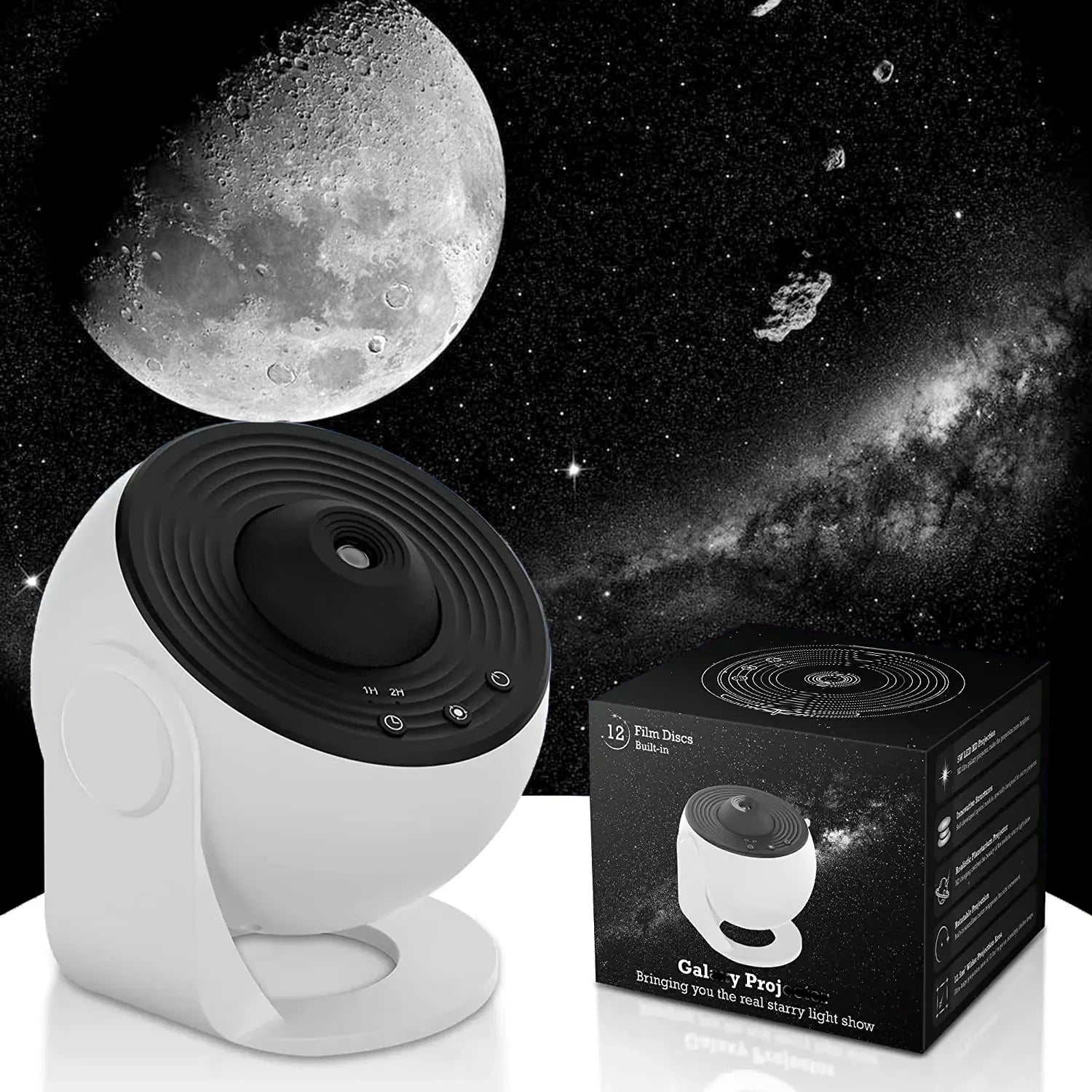 Star Projector Night Light Planetarium Projector 360° Rotate Galaxy Projector Light For Room decoration Star Sky Projection Lamp-Serilas