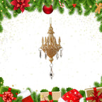 Christmas Tree Ornament Novelty Christmas Ornament for Party Engagement Cafe Decorative Pendant DIY Supplies Housewarming Gift-Serilas