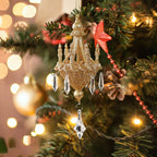 Christmas Tree Ornament Novelty Christmas Ornament for Party Engagement Cafe Decorative Pendant DIY Supplies Housewarming Gift-Serilas