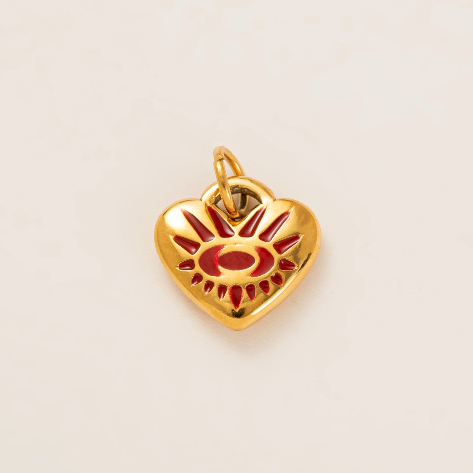 Miranda Charm Stainless Steel Heart Love Chain Necklace Water Resistant Chic Popular Romantic Korean Jewelry Gift-Serilas