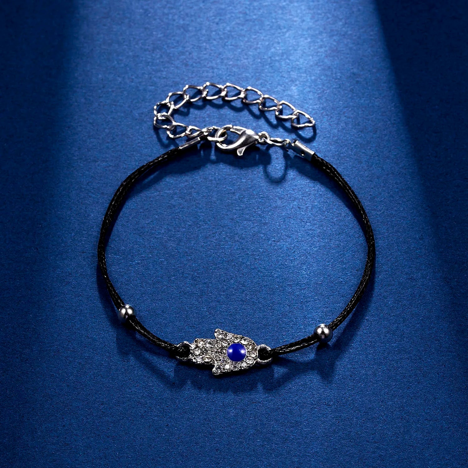 Lucky Amulet Evil Eye Charm Bracelet Gold Color Silver Color String Chain Braided Friendship Bracelet for Women Men Jewelry Gift-Serilas