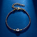 Lucky Amulet Evil Eye Charm Bracelet Gold Color Silver Color String Chain Braided Friendship Bracelet for Women Men Jewelry Gift-Serilas