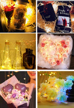 LED String Lights Night Light Holiday lighting Fairy Garland 1M2M3M 5M Decoration Light For New Year Wedding Brithday Party Lamp-Serilas