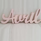Personalized custom name wooden letters wedding decoration letters-Serilas