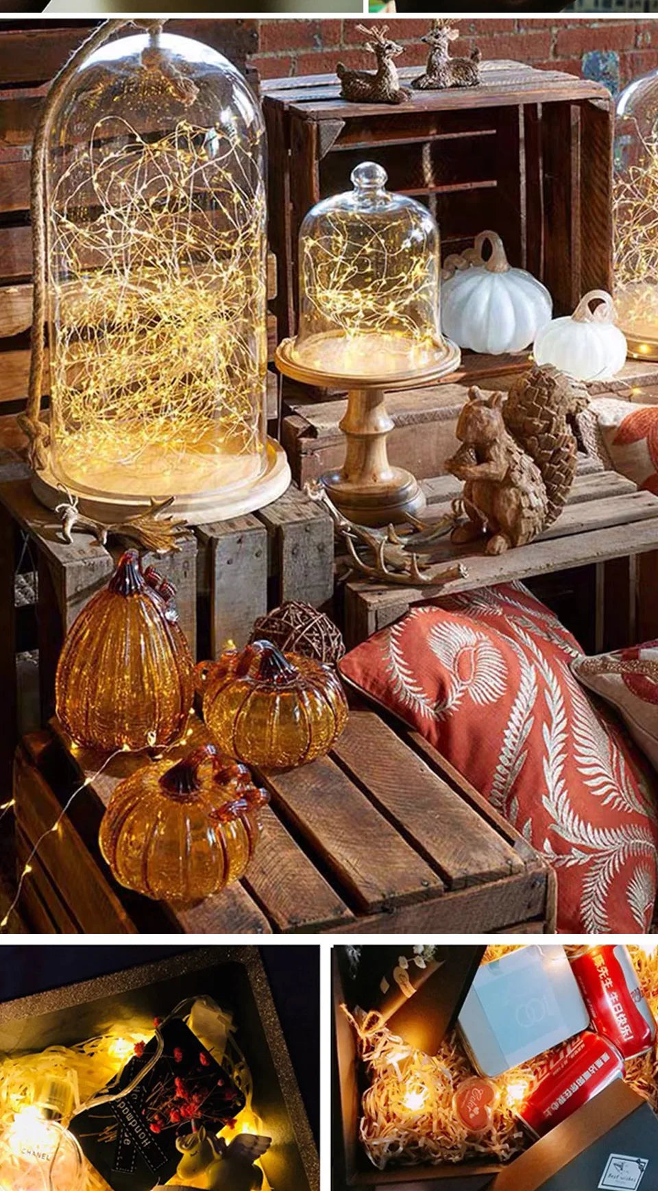 LED String Lights Night Light Holiday lighting Fairy Garland 1M2M3M 5M Decoration Light For New Year Wedding Brithday Party Lamp-Serilas