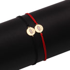 Copper Blue Evil Eye Charm Bracelet Red String Kabbalah Protection Handmade Adjustable Jewelry For Women Men Boys Girls Baby-Serilas