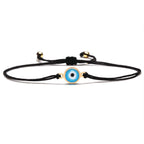 Copper Blue Evil Eye Charm Bracelet Red String Kabbalah Protection Handmade Adjustable Jewelry For Women Men Boys Girls Baby-Serilas