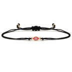 Copper Blue Evil Eye Charm Bracelet Red String Kabbalah Protection Handmade Adjustable Jewelry For Women Men Boys Girls Baby-Serilas