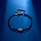 Lucky Amulet Evil Eye Charm Bracelet Gold Color Silver Color String Chain Braided Friendship Bracelet for Women Men Jewelry Gift-Serilas