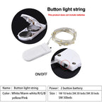 LED String Lights Night Light Holiday lighting Fairy Garland 1M2M3M 5M Decoration Light For New Year Wedding Brithday Party Lamp-Serilas