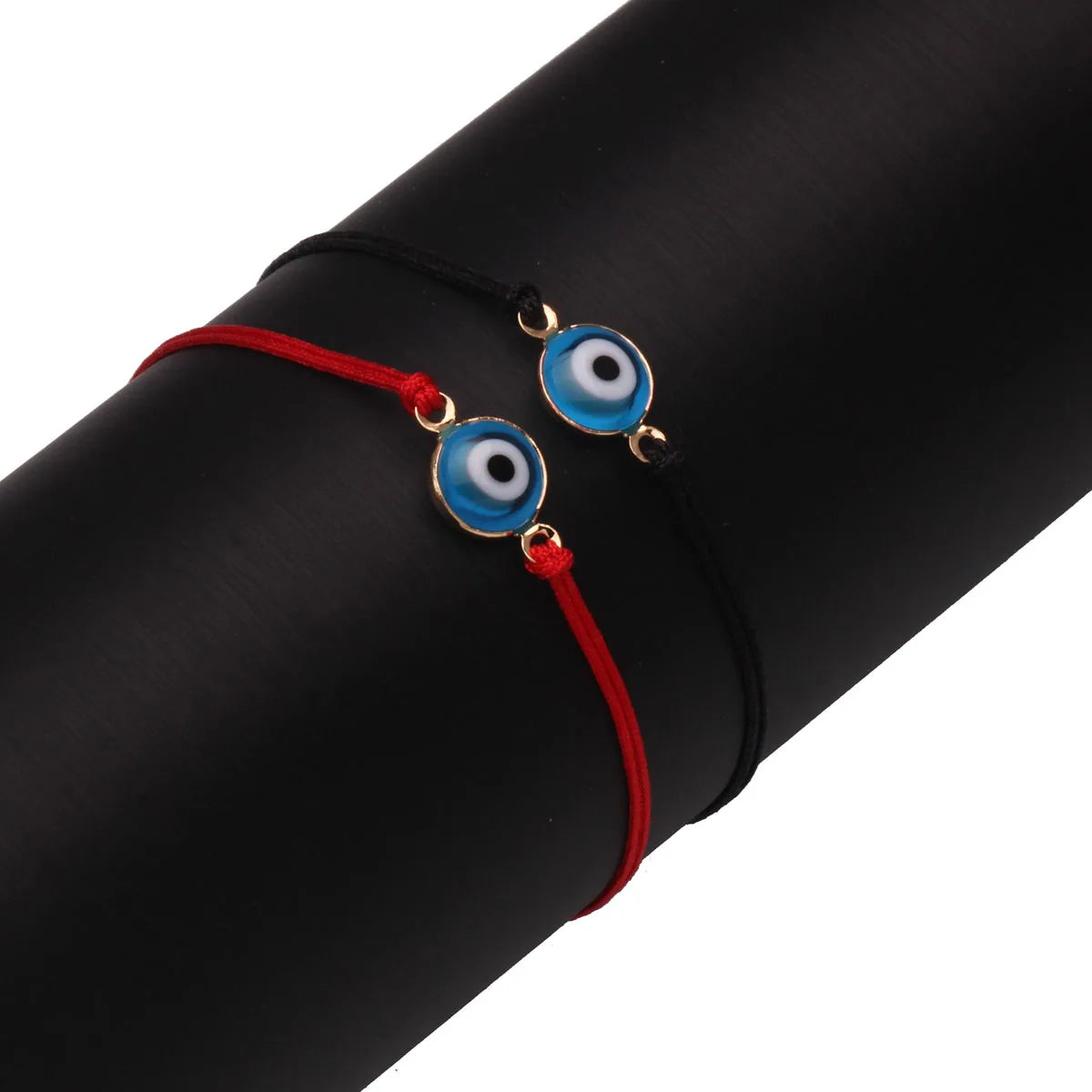 Copper Blue Evil Eye Charm Bracelet Red String Kabbalah Protection Handmade Adjustable Jewelry For Women Men Boys Girls Baby-Serilas