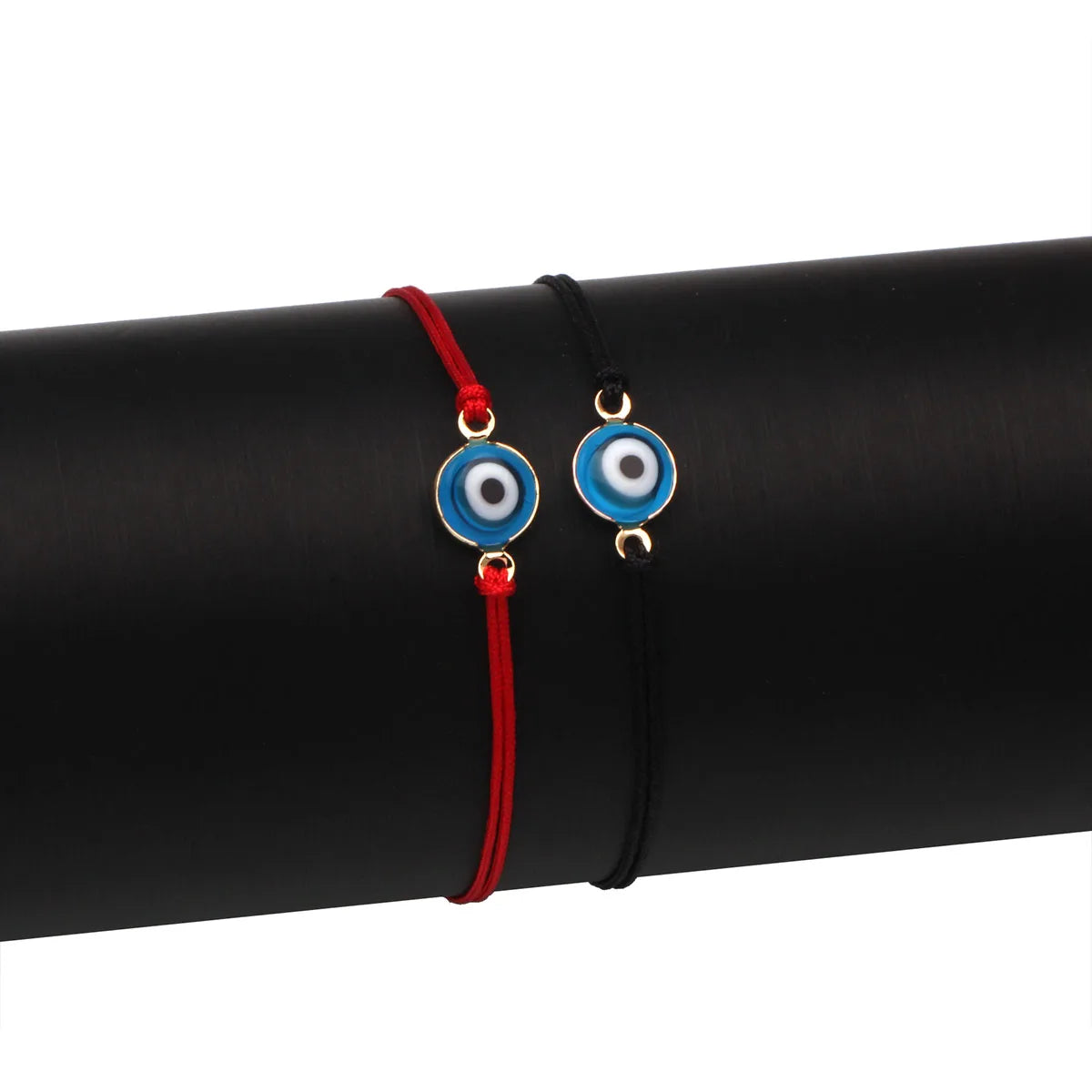 Copper Blue Evil Eye Charm Bracelet Red String Kabbalah Protection Handmade Adjustable Jewelry For Women Men Boys Girls Baby-Serilas