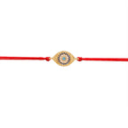 Copper Blue Evil Eye Charm Bracelet Red String Kabbalah Protection Handmade Adjustable Jewelry For Women Men Boys Girls Baby-Serilas