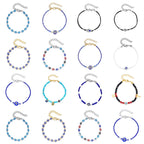 Lucky Amulet Evil Eye Charm Bracelet Gold Color Silver Color String Chain Braided Friendship Bracelet for Women Men Jewelry Gift-Serilas