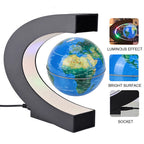 Floating Magnetic Levitation Globe LED World Map Electronic Antigravity Lamp Novelty Ball Light Home Decoration Birthday Gifts-Serilas