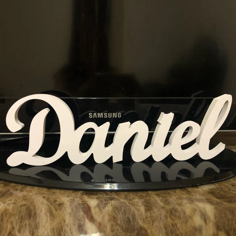 Personalized custom name wooden letters wedding decoration letters-Serilas