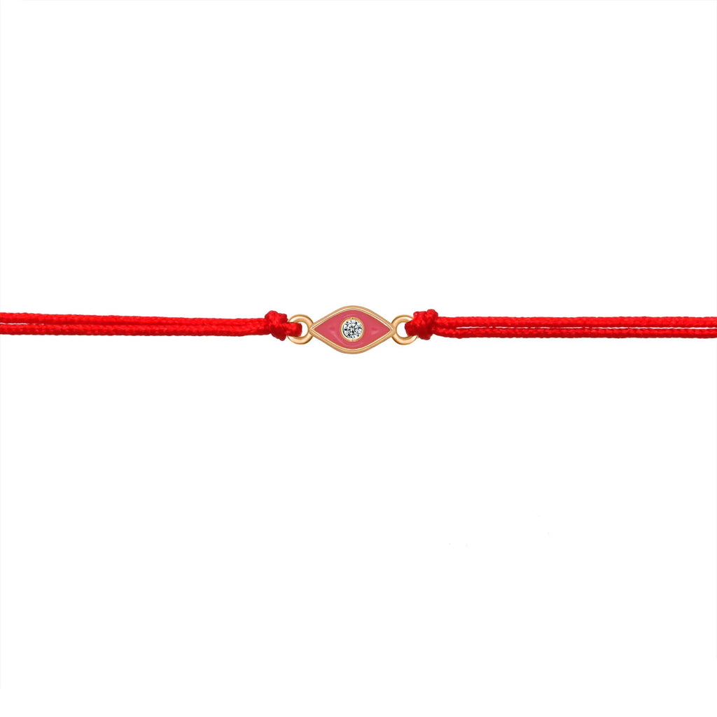 Copper Blue Evil Eye Charm Bracelet Red String Kabbalah Protection Handmade Adjustable Jewelry For Women Men Boys Girls Baby-Serilas