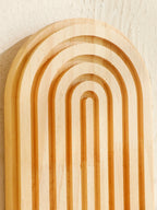 Boho Wooden Shelves for Wall Decorative Book Floating Wall Shelf for Living Room Bathroom Bedroom Classroom Office Nursery Home-Serilas