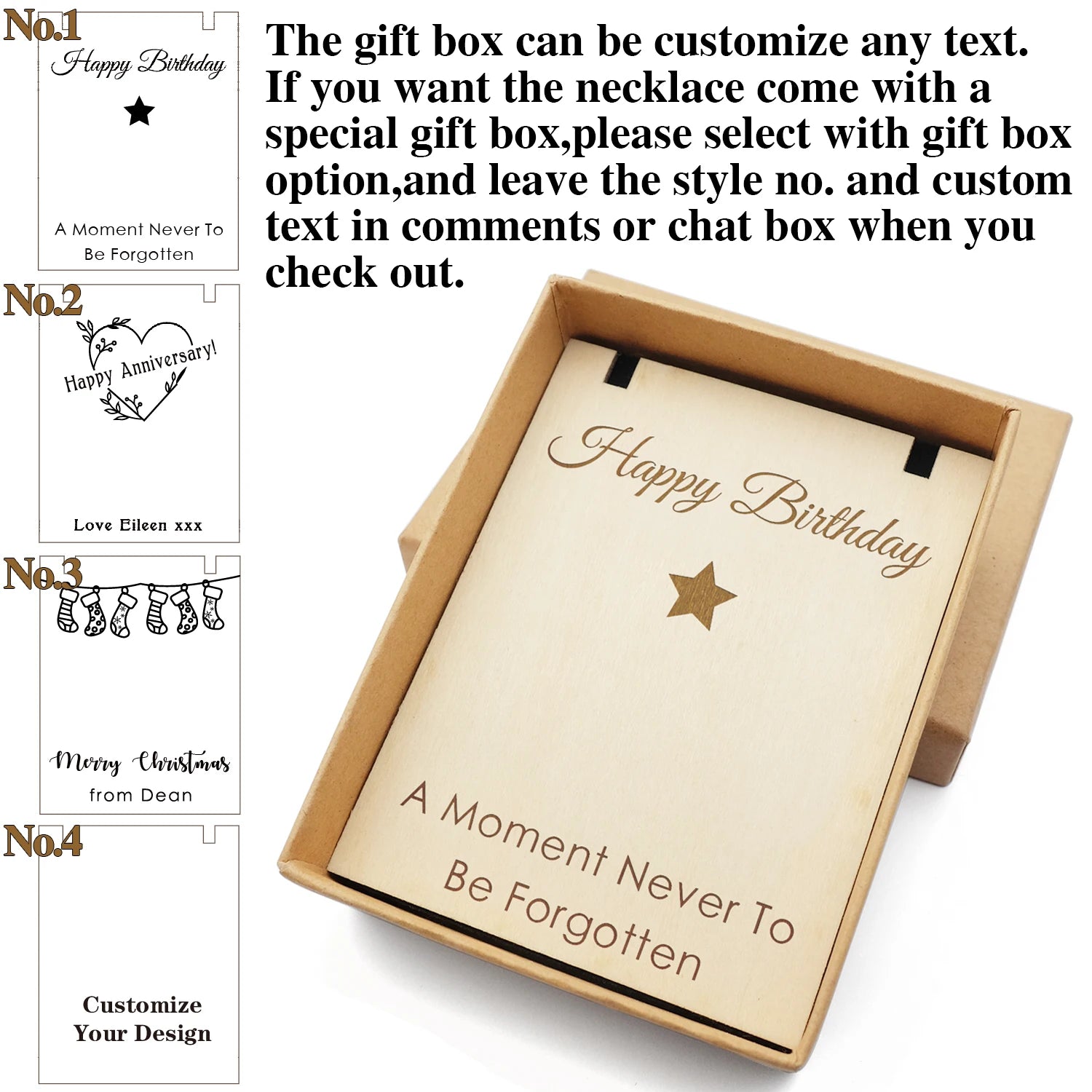 Personalized Photo Necklaces Custom Name Necklace Heart Pendant Chain Jewelry for For Lovers Family Friend Anniversary Gift-Serilas