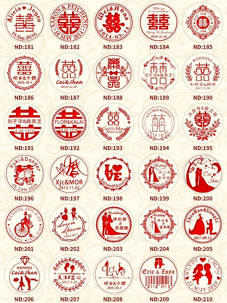 Ornament wreath Name Wedding Customized Wax Stamp Initial stamp,DIY Ancient Seal Retro Stamp,Personalized designVintage Wax Seal-Serilas