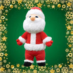 Inflatable Santa Claus Snowman Deer Mascot Costume Adult Fancy Dress Christmas Party Kawaii Mascot Costume Carnival Costumes-Serilas