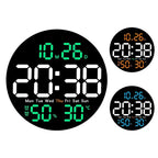 Digital Wall Clocks Large Screen With Timing Countdown Function Clocks For Home Bedroom Living Room Office Home Decoration-Serilas