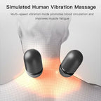 Electric Neck Massager Pillow Cervical Stretcher Heating Vibration Massage Back Traction Orthopedic Sleeping Pillows Support-Serilas
