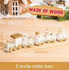 Christmas Train Merry Christmas Decorations For Home 2025 Cristmas Ornament Xmas Navidad Noel Gifts Happy New Year 2026 Gifts-Serilas