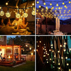 Solar Light String 200LED/100LED/20LED Solar Crystal Light String for Garden, Courtyard, Christmas Festival and Party Decoration-Serilas