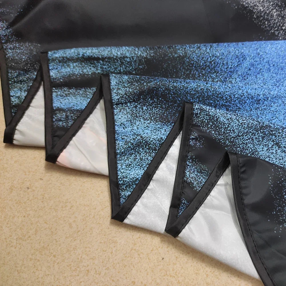 Barber Salon Accessories Barbershop Styling Design Hair Cutting Capes Hairstyling Salon Cloak Cape Design for Men-Serilas