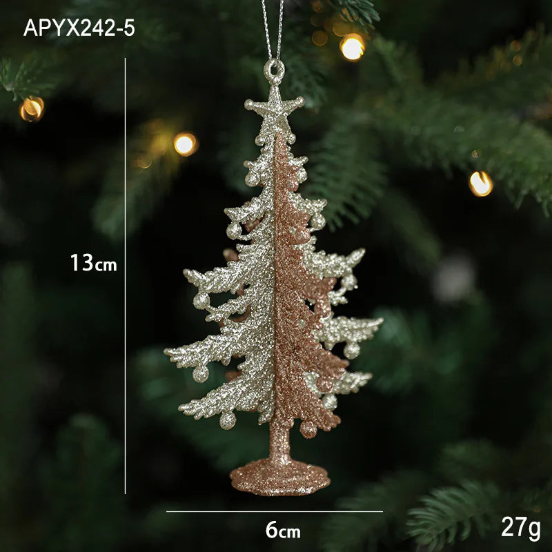 Christmas House Merry Christmas Decorations for Home 2024 Cristmas Ornament Xmas Navidad Noel Gifts Happy New Year 2024-Serilas