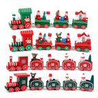 Christmas Train Merry Christmas Decorations For Home 2025 Cristmas Ornament Xmas Navidad Noel Gifts Happy New Year 2026 Gifts-Serilas