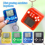 Portable Pocket Mini Classic Game Machine Keychain Children's Handheld Retro Nostalgic Game Console With Keyring Kids Toys Gift-Serilas