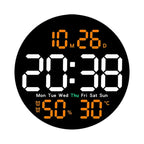 Digital Wall Clocks Large Screen With Timing Countdown Function Clocks For Home Bedroom Living Room Office Home Decoration-Serilas
