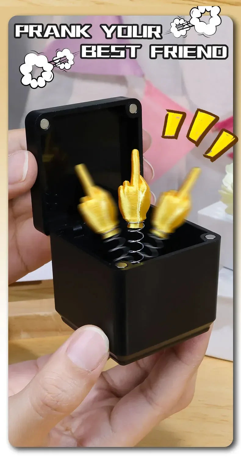 Christmas Novelty Gift Box – Creative Desk or Home Decoration, Fun Holiday Present-Serilas