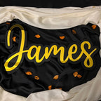 Personalized Custom Baby Name Sign Decor Acrylic Mirror Gold Wood Wall Signs Baby Shower Nursery Decor Wedding Party Plaque Gift-Serilas