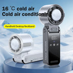 Portable Fans 29,000 RPM Collapsible Foldable TEC Superconducting Cooling Mini Portable Fan Air Cooler Minifan-Serilas