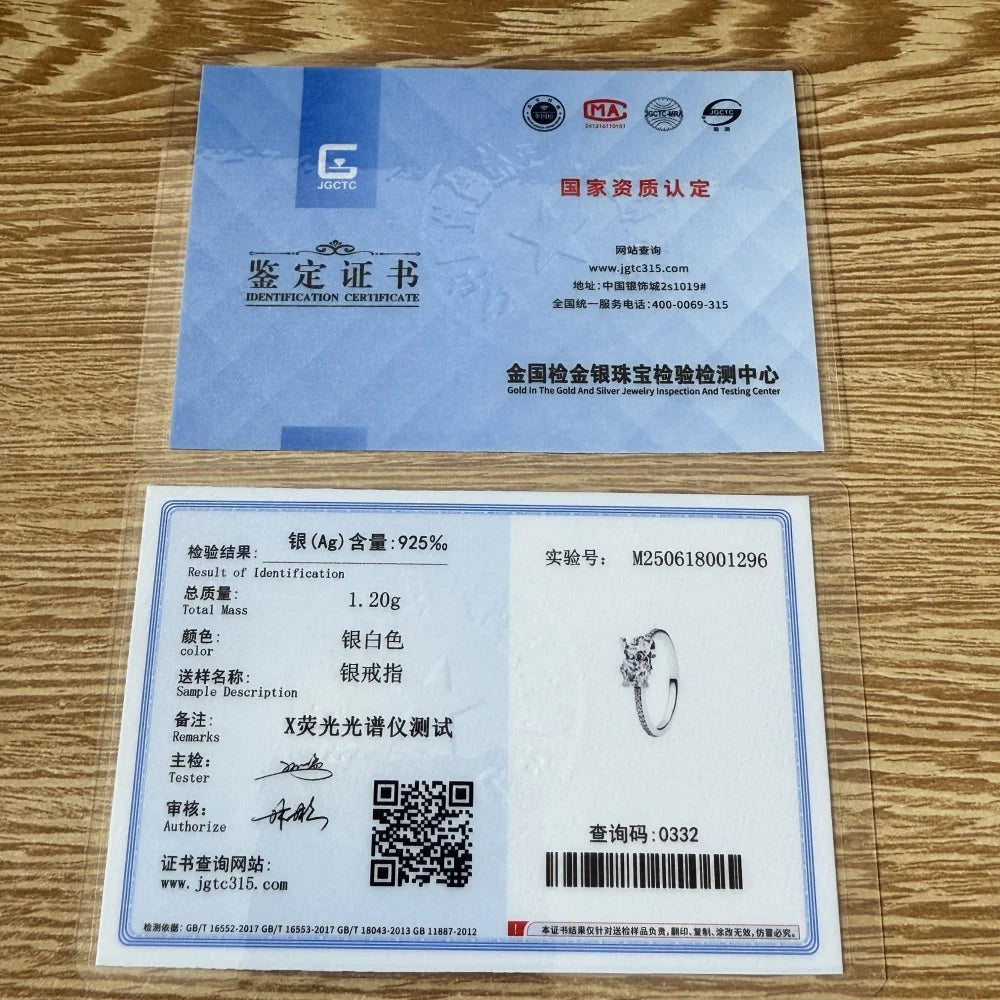 2025 New 925 Sterling Silver MINISO Stitch Bow Shaped Heart zircon Heart Ring Size 6 7 8 9 Rings Fashion Fine Jewelry For Women-Serilas