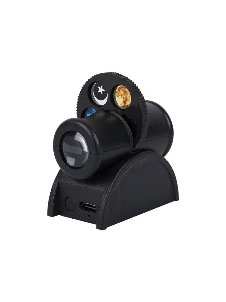 Earth Moon Light Ins Moon Projector Light Starry Sky Projector Rotate Planetarium Lamp Wall Lights room decor led Night Light-Serilas