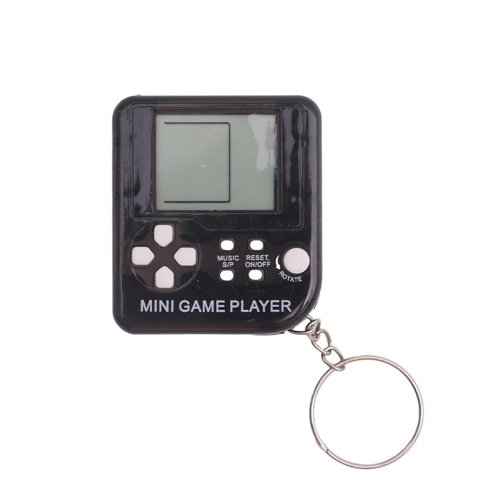 Mini Classic Video Game Machine Keychain Alloy Games Keyrings Souvenir Handbag Key Chains Keyring Jewelry Accessories Gifts-Serilas