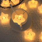 LED Lights String Star Garland Lamp USB/Battery Powered For Living Room Outdoor Garden Camping Wedding Christmas Party Decor-Serilas