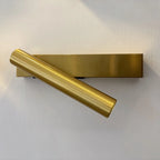 Minimalist wall lamp, living room bedroom wall rotatable spotlight, creative minimalist bedside lamp, USB interface reading lamp-Serilas