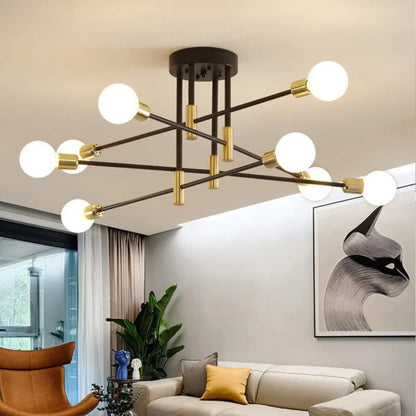 VeloraLux™ Retro Luxury LED Chandelier