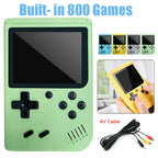 Mini Handheld Retro Video Game Console Built-in 800 Classic Games Gameboy Gifts-Serilas