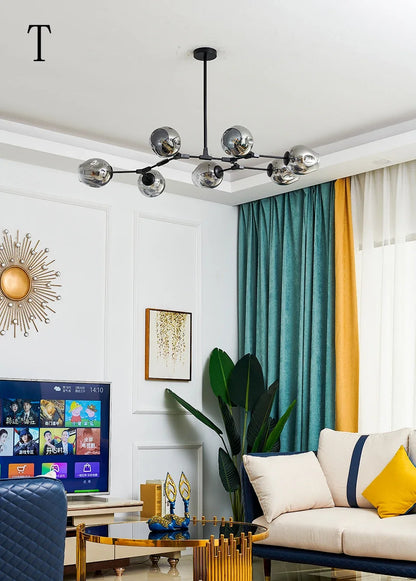 NorduGlow™ Modern LED Hanging Chandelier